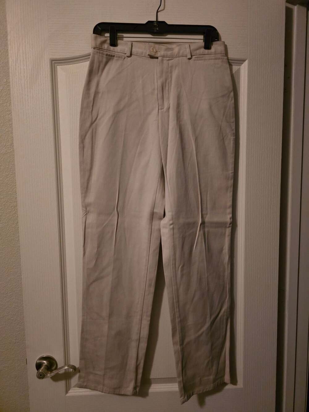 Dockers Pants Size 10 Medium Sand Tan Beige Stretch Cotton